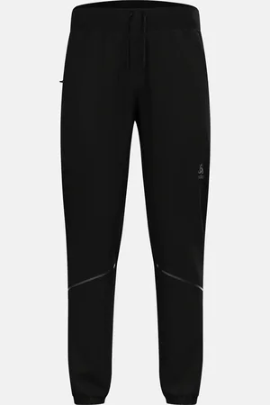 Odlo Pantalon de ski de fond coupe-vent Zeroweight Pro Warm pour homme, XL