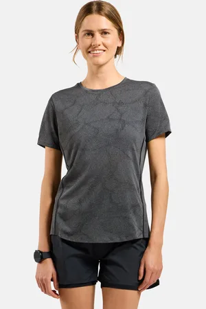 Odlo T-shirt de running technique Zeroweight Engineered Chill-Tec pour femme, L