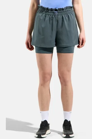 Odlo Short 2 en 1 de 12,5 cm à l’entrejambe Active 365 pour femme, XS
