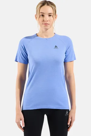 Odlo T-shirt de running sans coutures Essentials pour femme, XS