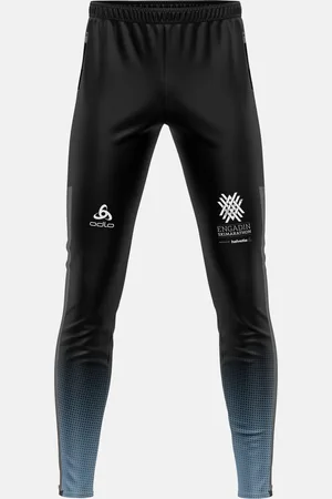 Odlo Pantalon performance Marathon de ski de l’Engadine pour homme, S