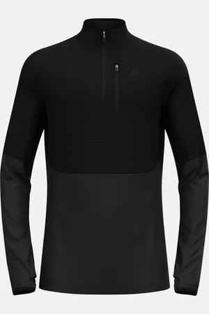 Odlo Pull demi-zippé Descent Ceramiwarm pour homme, L