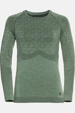 Odlo Haut technique à manches longues Slokar Performance Wool Warm pour femme, XS