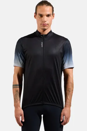 Odlo Maillot de cyclisme à manches courtes Essentials pour homme, L