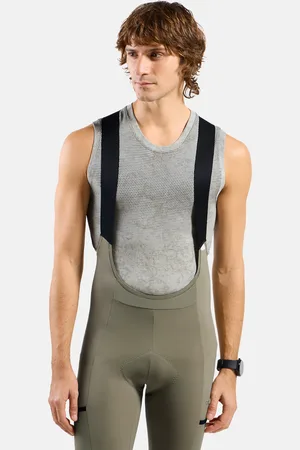 Odlo Cuissard court à bretelles et poches cargo Zeroweight pour homme, L