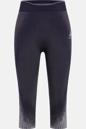 Odlo Collant technique 3/4 POW Blackcomb pour femme, XL