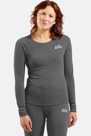 Odlo T-shirt à manches longues Active Warm Originals pour femme, XL