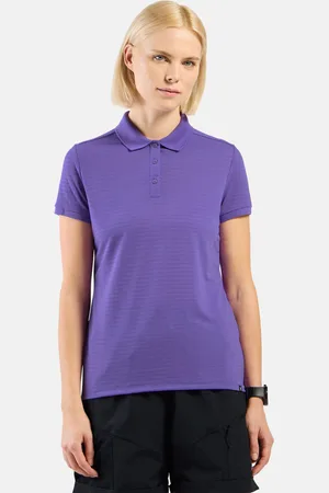 Odlo Polo en fibres naturelles Ascent pour femme, L