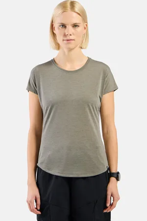 Odlo T-shirt en fibres naturelles Essentials pour femme, L
