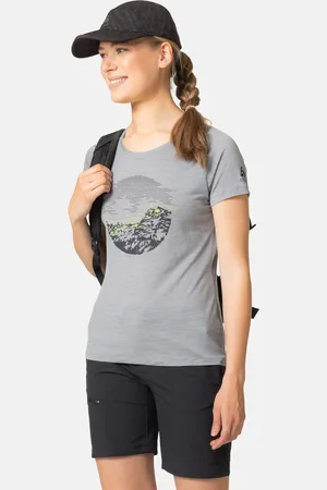 Odlo T-shirt Ascent Performance Wool Light Sunrise pour femme, S