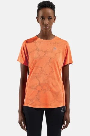 Odlo T-shirt de running technique Zeroweight Engineered Chill-Tec pour femme, M