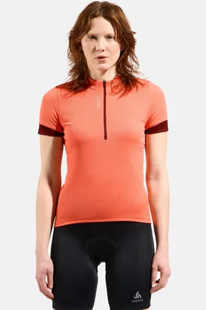 Odlo Maillot semi-zippé Essentials pour femme, XS