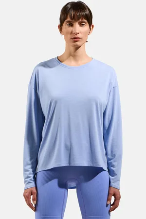 Odlo T-shirt à manches longues en lyocell TENCEL™ Active 365 pour femme, S