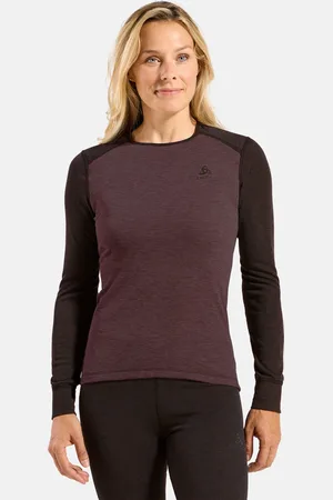 Odlo Ensemble de sous-vêtements techniques Active Warm pour femme, L