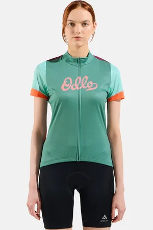Odlo Maillot de cyclisme héritage Essentials pour femme, S