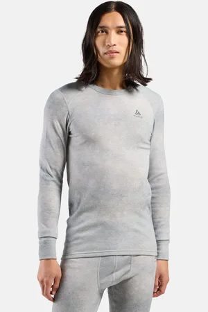 Odlo Haut technique imprimé Active Warm Collective Voices × POW pour homme, XL