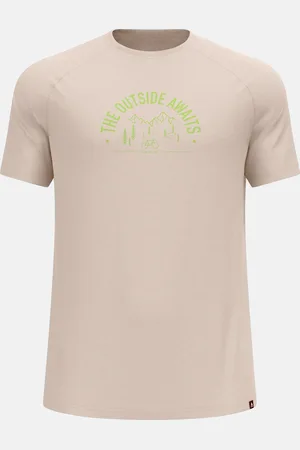 Odlo T-shirt imprimé Ride 365 Performance Wool 130 pour homme, L