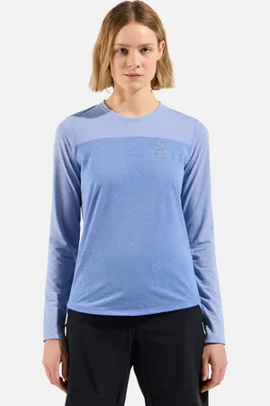 Odlo T-shirt de VTT à manches longues X-Alp Linencool pour femme, S