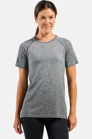 Odlo T-shirt de running sans coutures Essentials pour femme, S