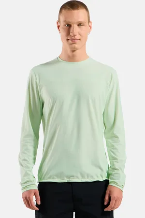 Odlo T-shirt cargo à manches longues Explorer Chill-Tec pour homme, M