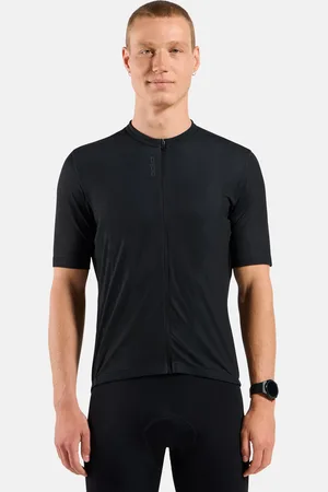 Odlo Maillot de cyclisme à zip intégral Essentials pour homme, L