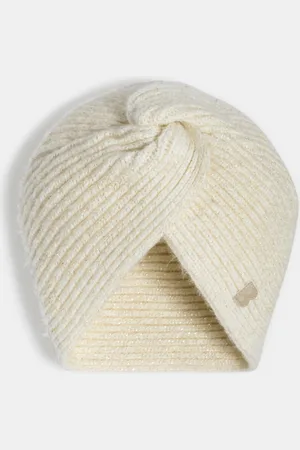 Obaïbi Bonnet turban maille tricot bébé fille