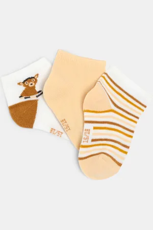 Obaïbi Chaussettes basses singe bébé garçon
