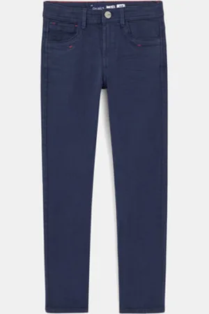 Okaïdi Pantalon slim en toile unie garçon