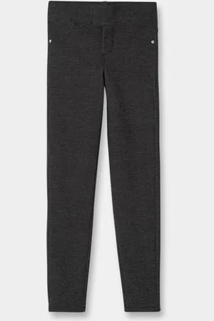 Okaïdi Jegging effet jean noir fille