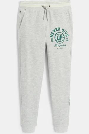 Okaïdi Pantalon de jogging à message gris Garçon