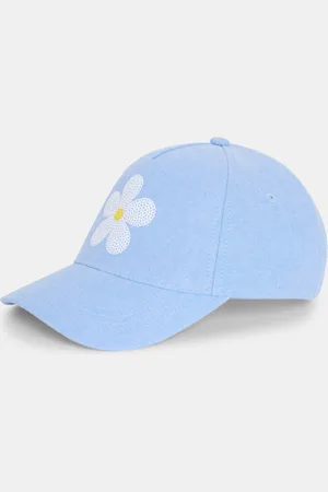 Okaïdi Casquette motif fleur en sequins ciel Fille
