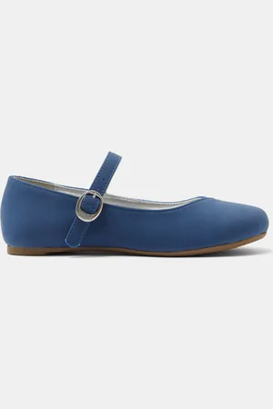Okaïdi Ballerines couleur bleues fille
