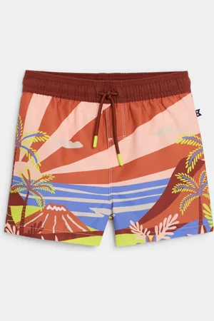 Okaïdi Short de bain imprimé multicolore Garçon