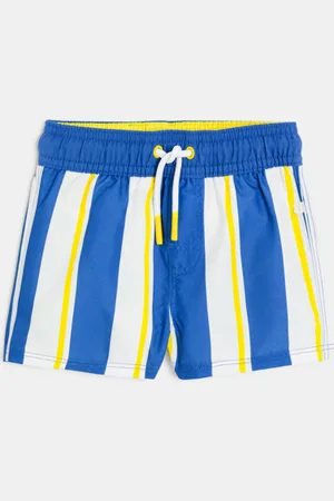 Obaïbi Short de bain rayures bébé garçon