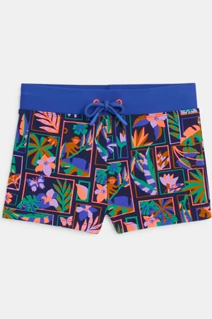 Okaïdi Short de bain imprimé multicolore Garçon