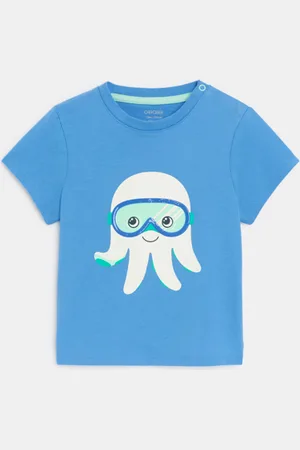 Obaïbi T-shirt poulpe bébé garçon