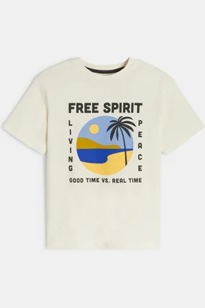 Okaïdi T-shirt manches courtes motif placé Garçon