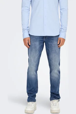 Only & Sons Onsweft Taille Moyenne Regular Fit Jeans