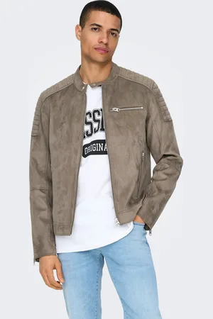Only & Sons Onsgus Veste En Cuir Synthétique
