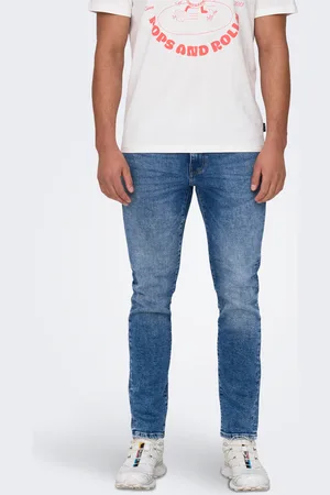 Only & Sons Onsweft Taille Moyenne Regular Fit Jeans