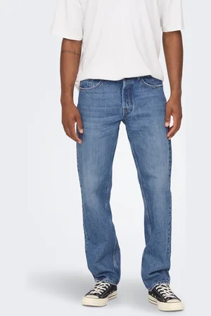 Only & Sons Onsedge Taille Moyenne Straight Fit Jeans