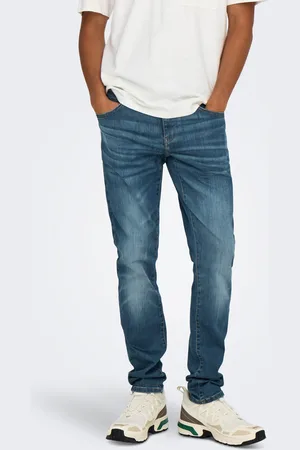 Only & Sons Onsloom Taille Basse Slim Tapered Fit Jeans