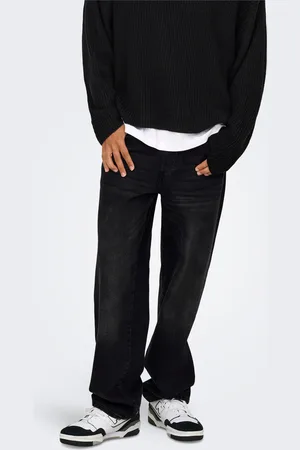 Only & Sons Onsfade Taille Moyenne Loose Fit Jeans