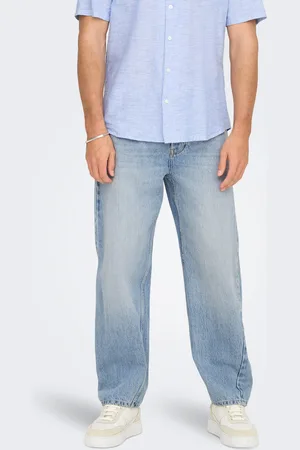 Only & Sons Onsfade Taille Moyenne Loose Fit Jeans