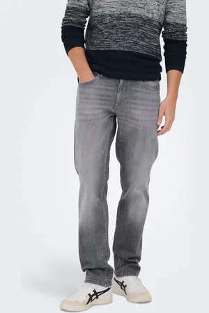 Only & Sons Onsweft Taille Moyenne Regular Fit Jeans