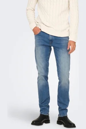 Only & Sons Onsweft Taille Moyenne Regular Fit Jeans