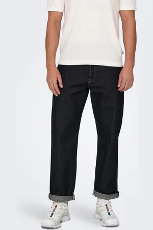 Only & Sons Onsedge Taille Moyenne Straight Fit Jeans