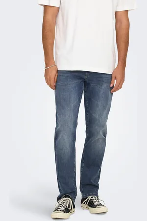 Only & Sons Onsweft Taille Moyenne Regular Fit Jeans