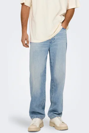 Only & Sons Onsfade Taille Moyenne Loose Fit Jeans