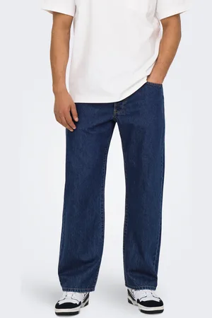 Only & Sons Onsfade Taille Moyenne Loose Fit Jeans